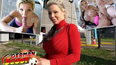 Big Boobs Blonde MILF Barbie Sins Fucked Hard in Risky Outdoor German Scout Adventure - Germany - city Berlin on youpornvideos.one