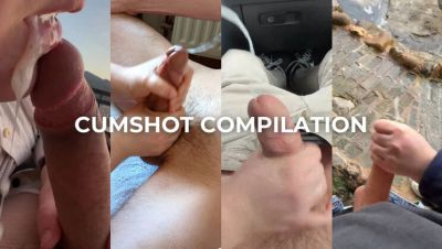 Hot German Amateur Couple - Big Cock Cumshot Compilation #04 - Swallowing Cum & Tits Covered - Germany on youpornvideos.one