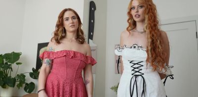 My step mom and her BFF get SLOPPY after brunch - Siri Dahl and Elly Clutch on youpornvideos.one