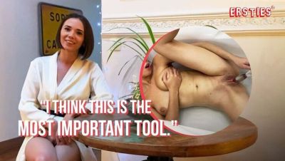 Hot German Amateur Eve Sweet Fingers Her Wet Pussy in Bathtub Before Using Glass Dildo - Germany on youpornvideos.one